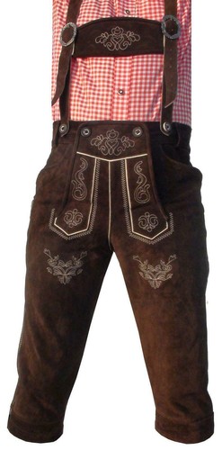Herren lederhose kniebund - lederhose,