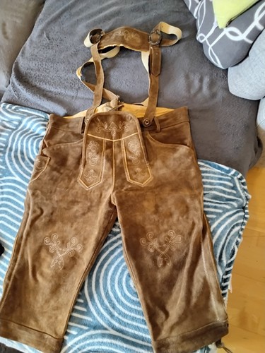 Herren trachtenlederhose mit - herren,