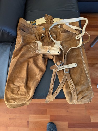 Meindl kniebundlederhose braun - kniebundlederhose,