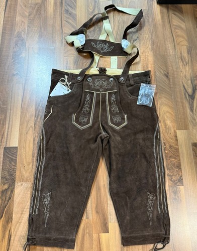 Kniebund lederhose herren - lederhose,
