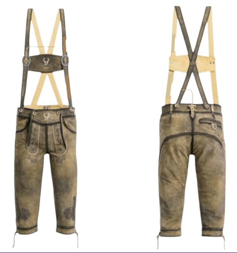 Herren trachtenlederhose mit - trachtenlederhose,