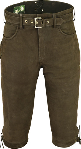 Leder kniebundhose jäger - leder,
